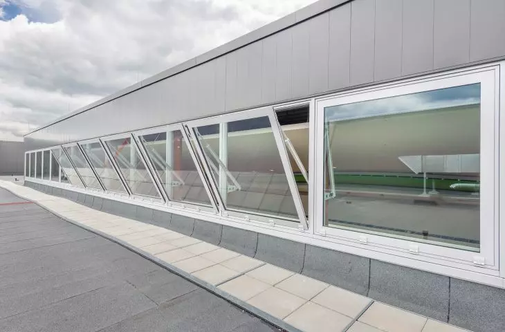 Smoke ventilation windows mcr OSO THERM