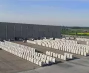 Plac składowy ścian oporowych