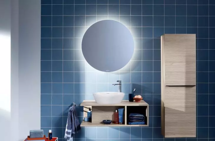 Monochromatic bathroom