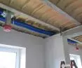 INSTALLATIONS IN THE THICKNESS OF THE CEILING