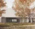 Visualization of the new Zagłębie Theatre building in Sosnowiec