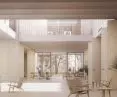 Visualization of the new Zagłębie Theatre building in Sosnowiec - interior