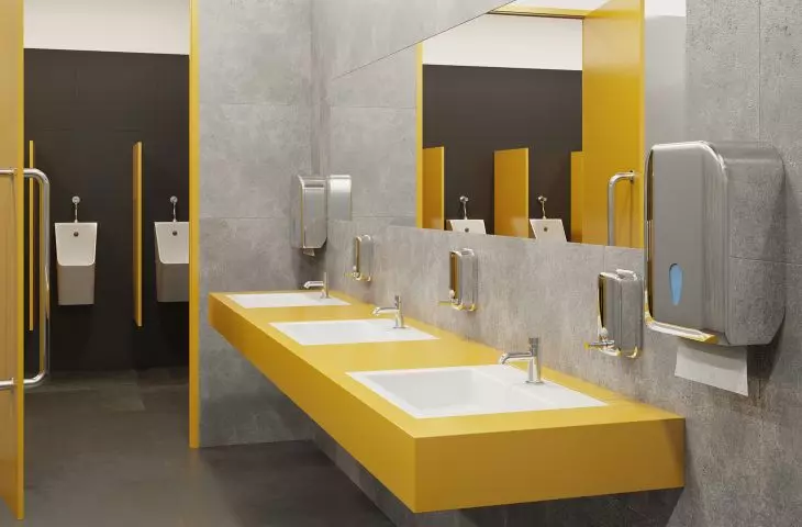 Presstige - washbasin faucet with adjustable outlet for cold or mixed water