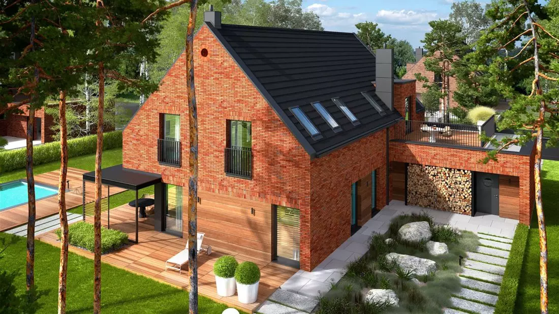 Dachówka płaska
BERGAMO, projekt Archipelag