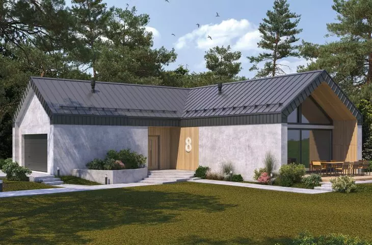 Ruukki® Classic Design standing seam sheet metal