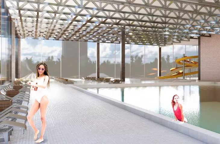 VARSO SPORT project, swimming pool