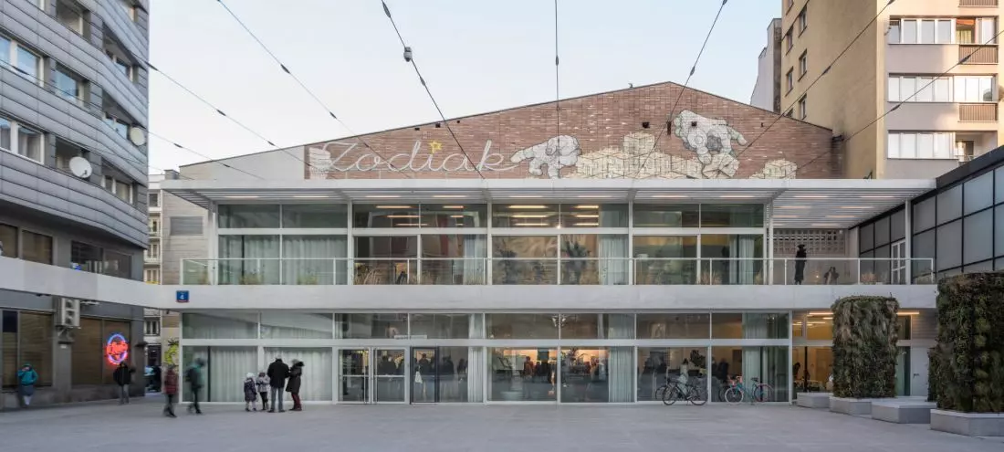 Warszawski Pawilon Architektury ZODIAK, proj.: Kalata Architekci