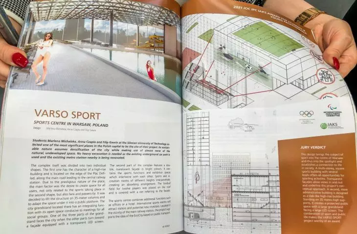VARSO SPORT project, publication in the magazine