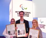from left: Marlena Michalska, Filip Gawin, Anna Czapla