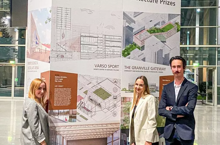 from left: Anna Czapla, Marlena Michalska, Filip Gawin