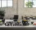 The first gas hob on the market to feature an integrated NikolaTesla Flame hood