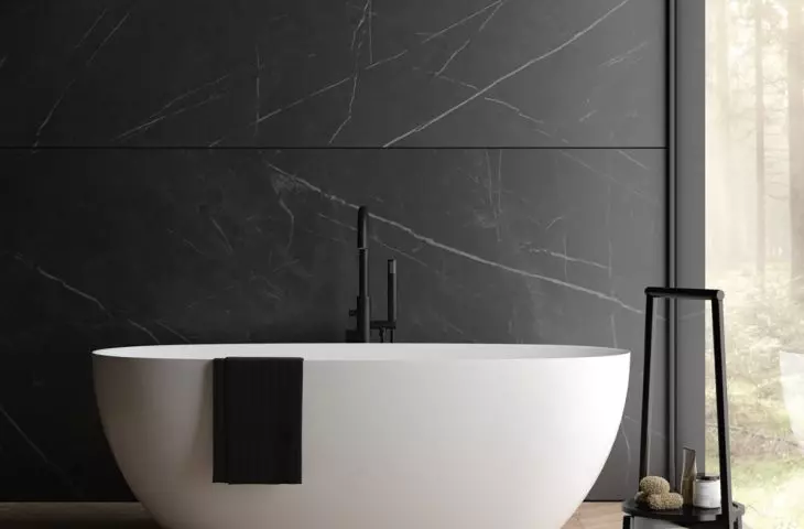 Ebba wanna wolnostojąca / Molle bateria wannowo-prysznicowa wolnostojąca