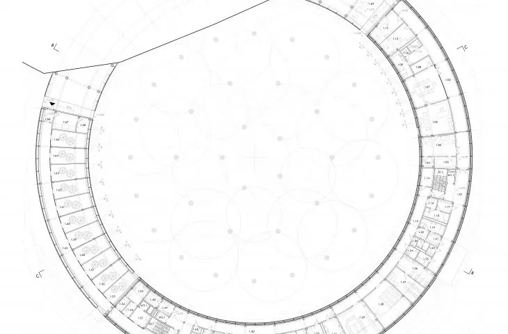 Projekt Tjukula Jukurrpa, rzut piętra