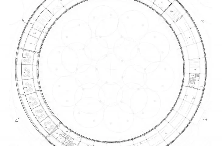 Projekt Tjukula Jukurrpa, rzut drugiego piętra
