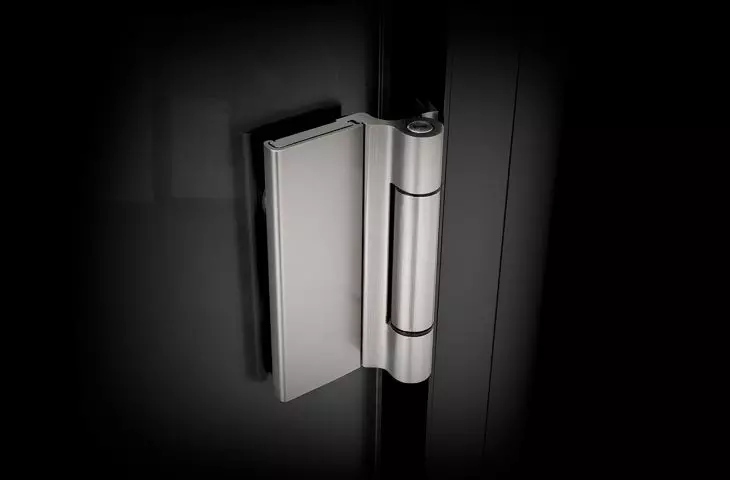 WTA hinge with Inox coating