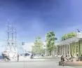 Wyróżnienie (ex aequo) w konkursie Pirs Przyszłości, Plac Okrętów, pergola