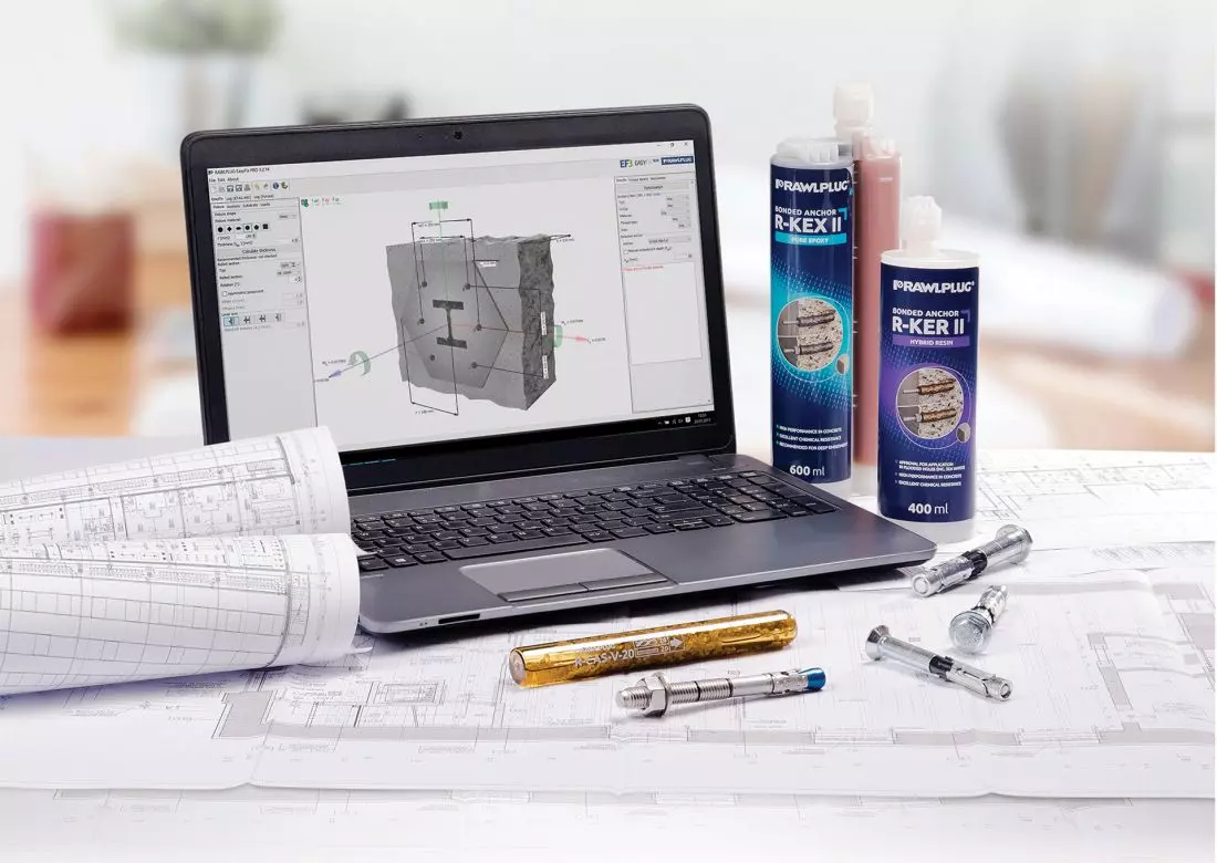 Narzędzia dla projektantów: EasyFix i BIM Rawlplug