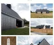 Drewniany dom na łące, plansza konkursowa