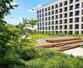 Intensive greening with ZinCo technology of the modern Base Camp campus in Lodz, Poland