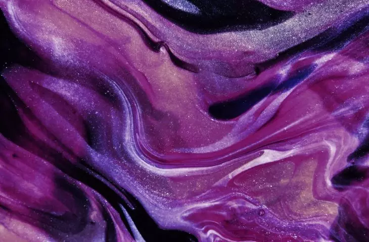 Purple in the interior