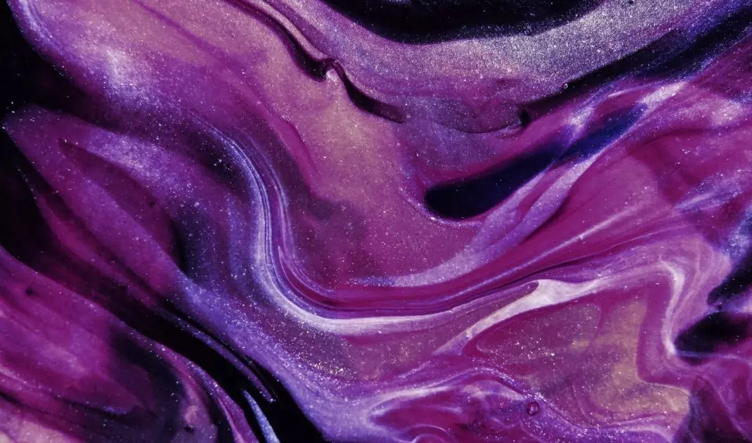 Purple in the interior