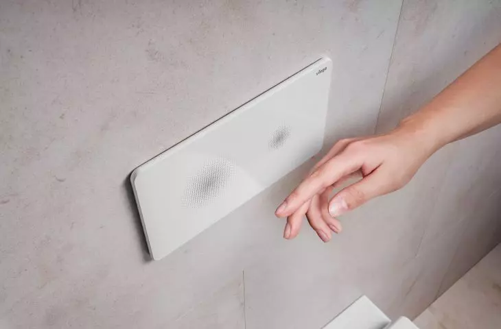 Viega contactless actuation buttons