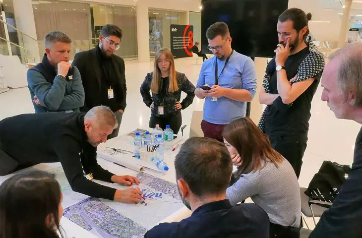 Workshops on Wesoła continued during Krakow Architecture Biennale