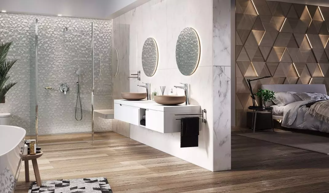 Rainshower a luxury solution in the bathroom