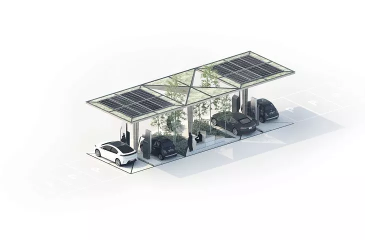 Stacja do ładowania pojazdów elektrycznych