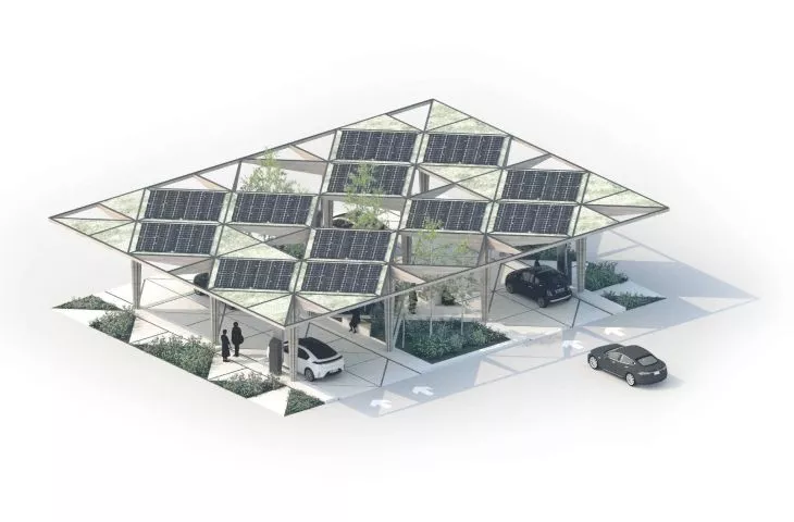 Stacja do ładowania pojazdów elektrycznych