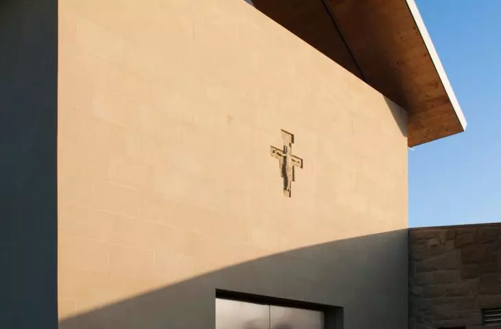 Front elevation of the chapel