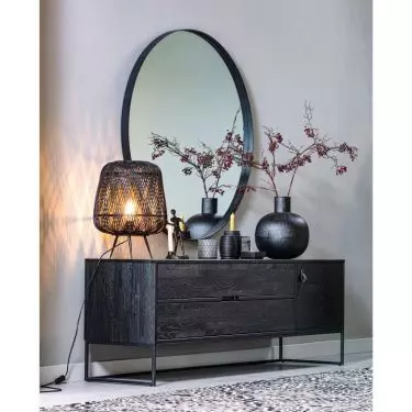 Black accessories in the interior