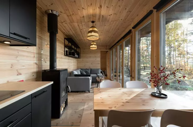 Forest Gazebo, interior