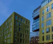 Complex of modern office buildings in Poznań