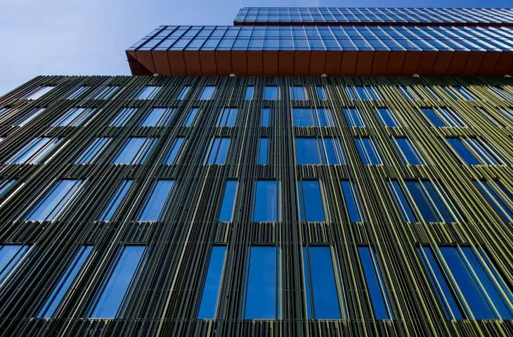 Complex of modern office buildings in Poznań