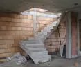 Prefabricated interlocking stairs