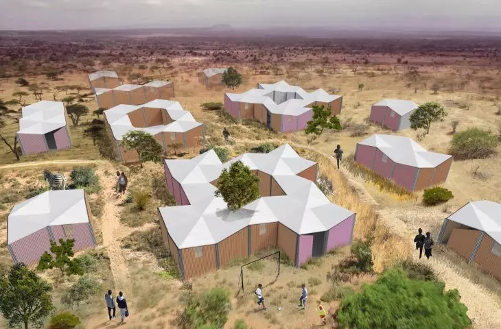 Fan House project, settlement