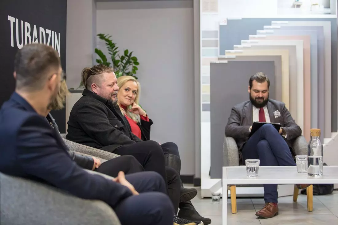 Tomasz Smus, Dorota
Koziara, spotkanie poświęcone trendom na 2022 rok