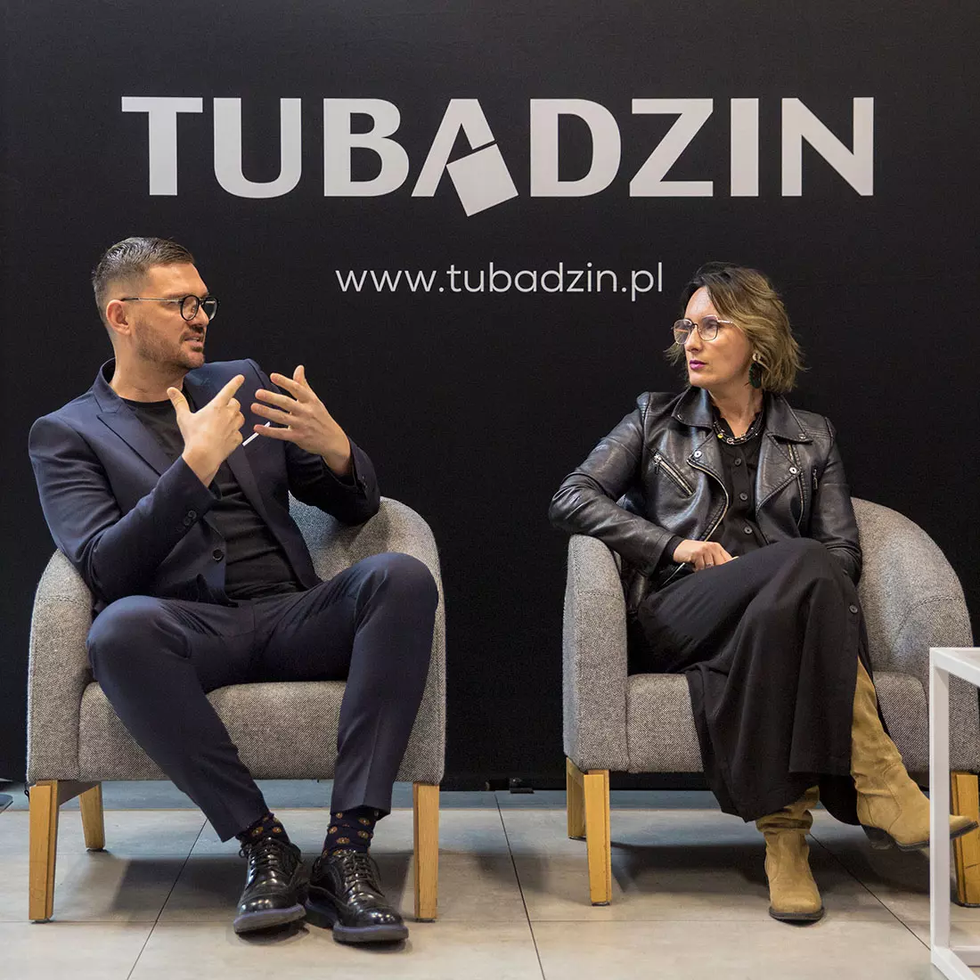 Maciej Zień, Anna
Skonka-Wojtysiak, spotkanie poświęcone trendom na 2022 rok