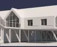 Projekt obserwatorium w Ostoi Ciemnego Nieba, budynek naukowy