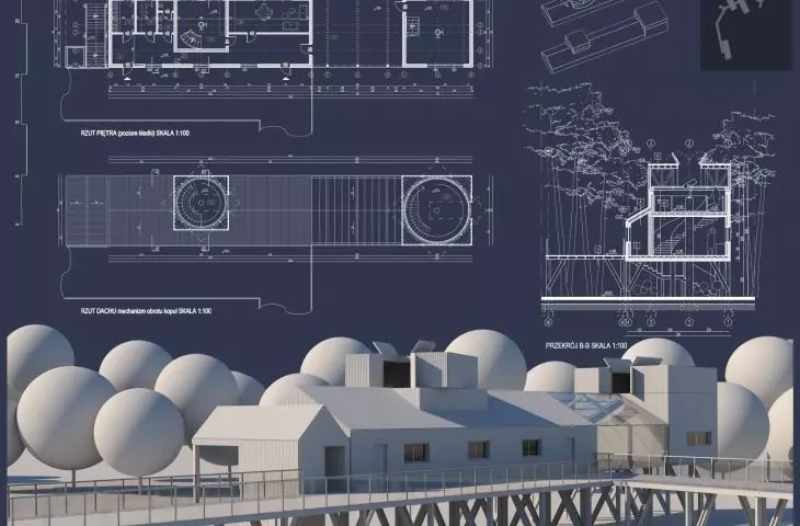 Projekt obserwatorium w Ostoi Ciemnego Nieba, obserwatorium