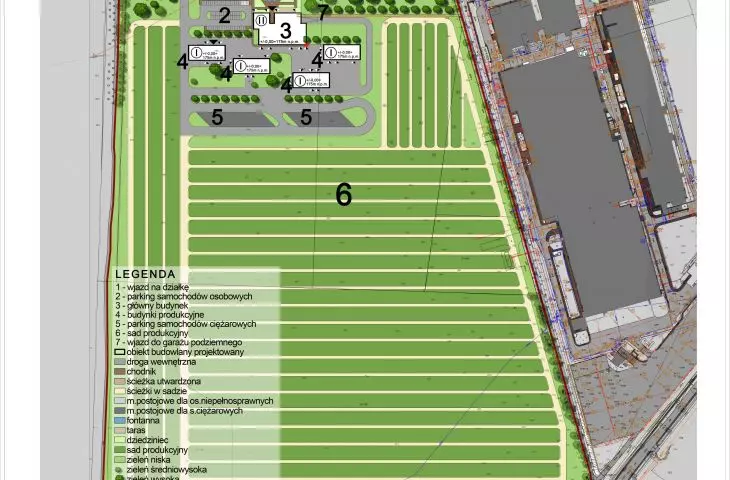 Projekt kompleksu produkcji cydru w Belsku Dużym, PZT