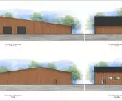 Elevations of the production building II