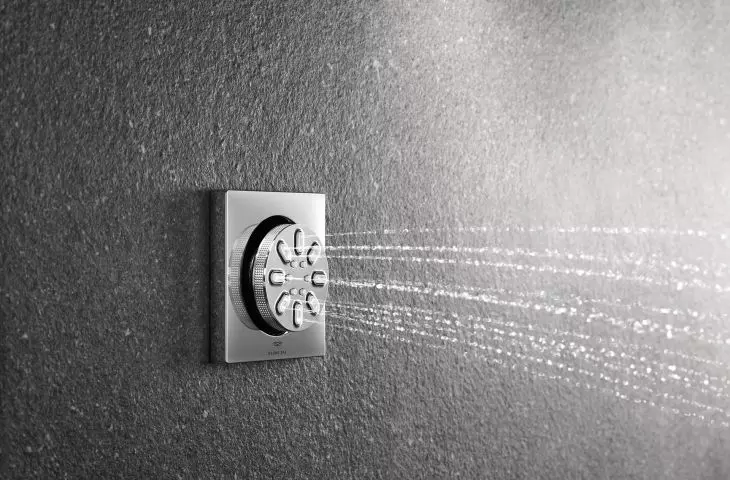 GROHE Rainshower Aqua Chrome side shower
