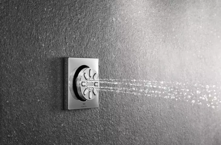 GROHE Rainshower Aqua Chrome side shower