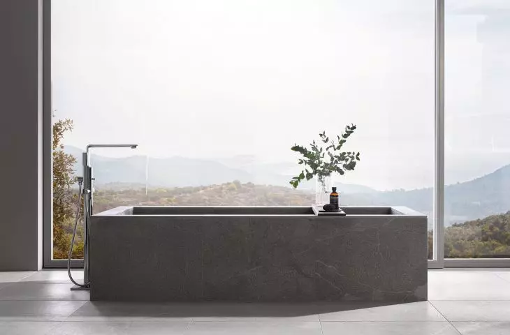 GROHE Allure Chrome freestanding bathtub faucet