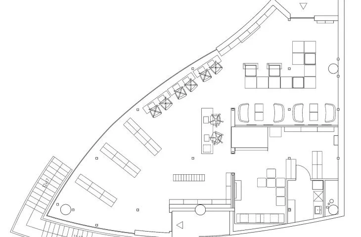 Library point in the building of CH Forum in Gliwice