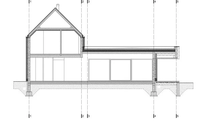 House LAW_21, cross-section
