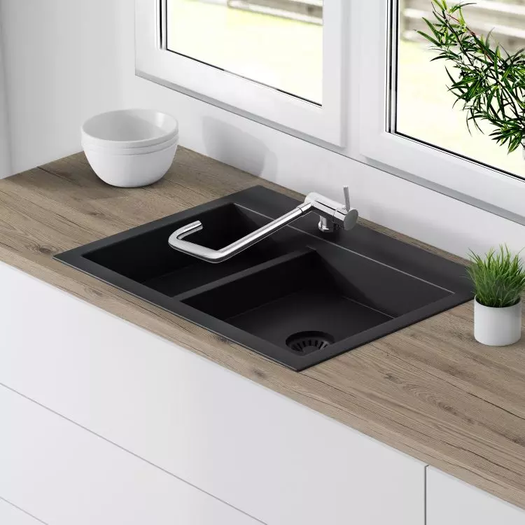 Sinks in kitchen arrangements