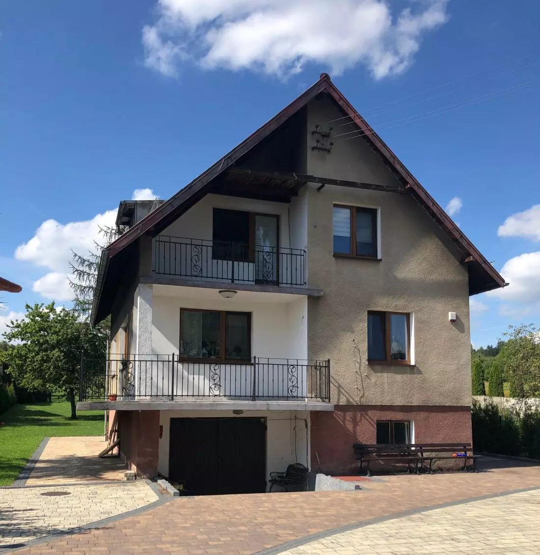 Dom powstał w latach 80.
XX wieku